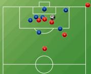 小场七人制足球跑位基本教学,5人制足球角球战术