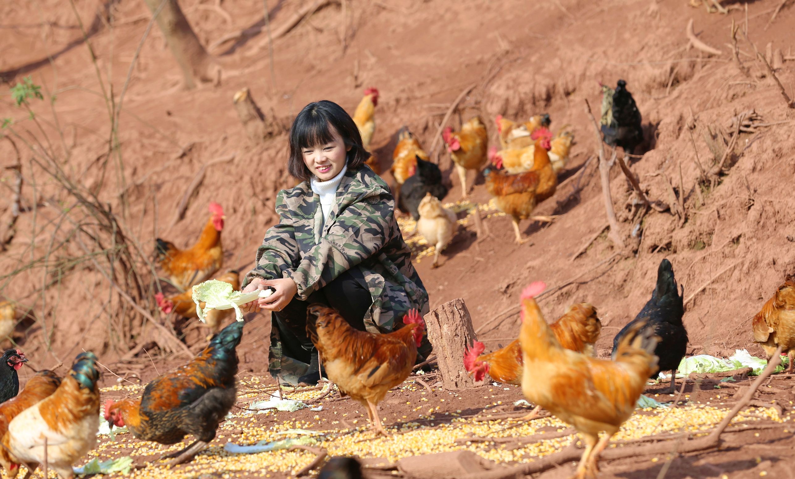 衡阳县乡村一“80”萌妈开豪车外卖送鸡蛋 常被调侃