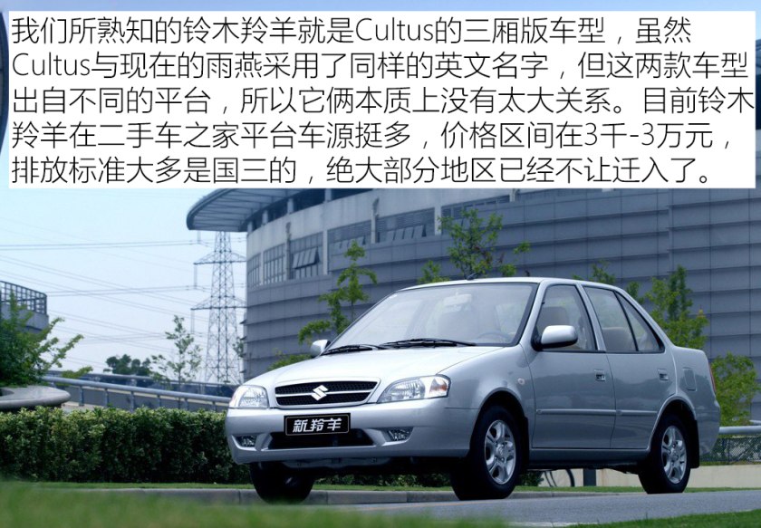 铃木雨燕值不值得买二手,别拿豆包不当干粮套餐