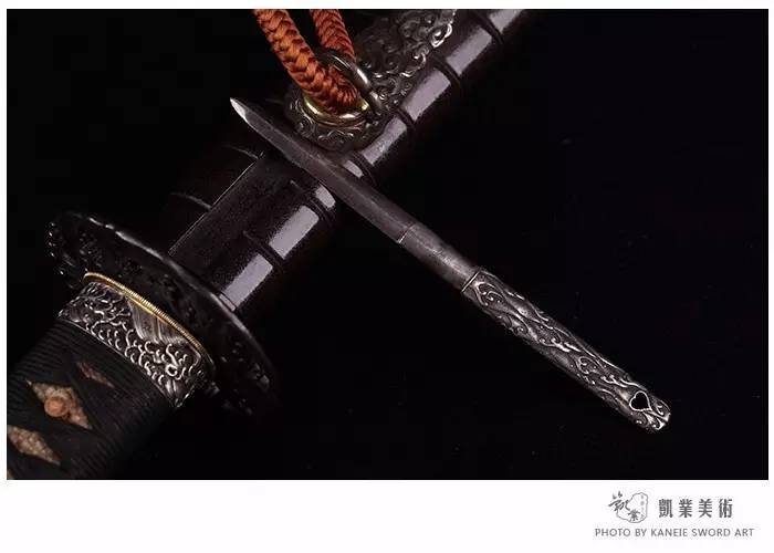 相州榫綱広作雕物打刀江户时期