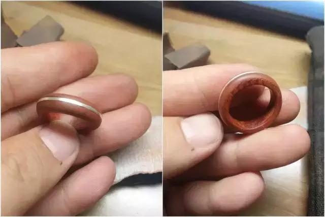 七年木艺生涯,倾心分享木艺戒指的制作