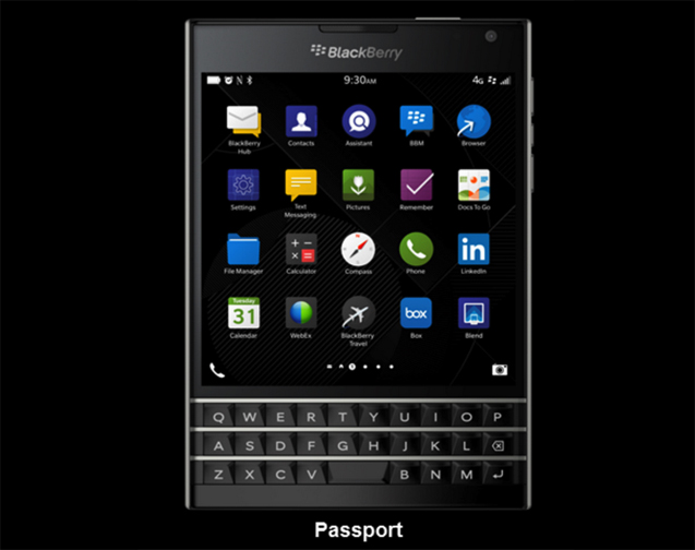 黑莓护照passport现在怎么样,黑莓passport无法解锁