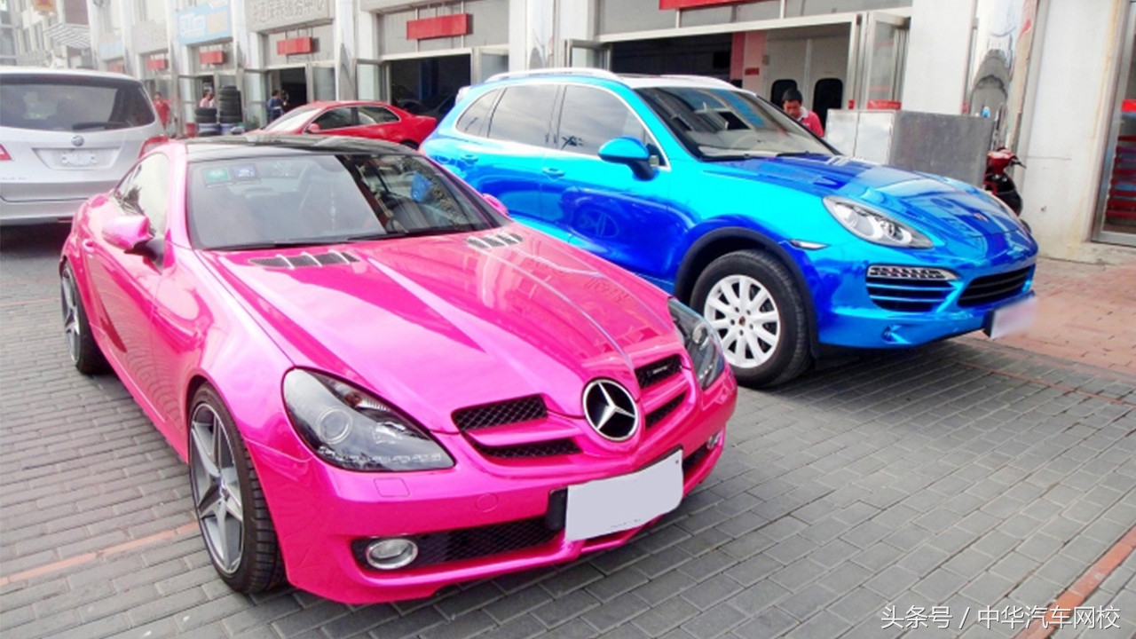 好看的汽车彩绘贴膜,好看的汽车变色贴膜