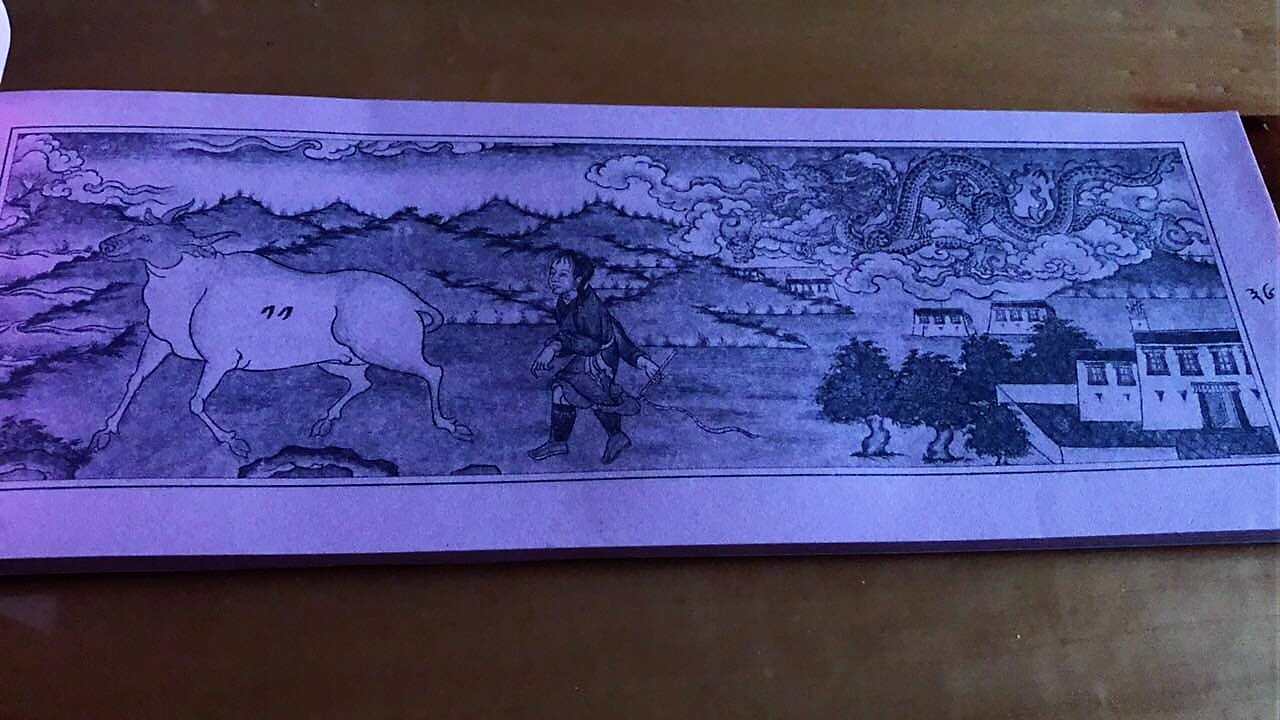 鸡年的藏历已经出来了:一张“春牛牧神图”看懂2017年吉凶!