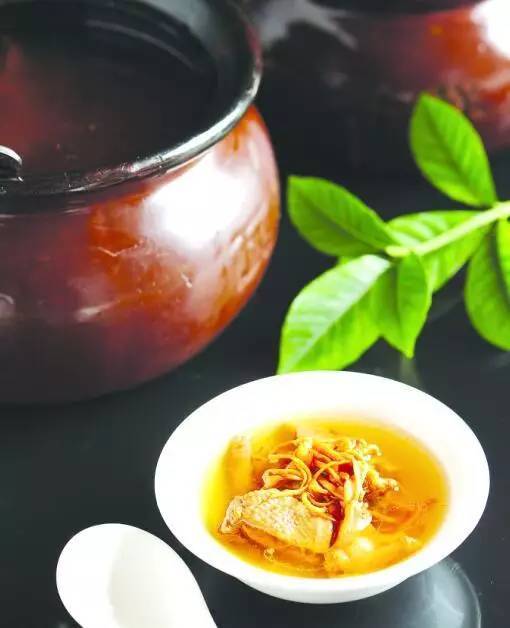 冬虫夏草全鸭汤,老鹅冬虫夏草汤
