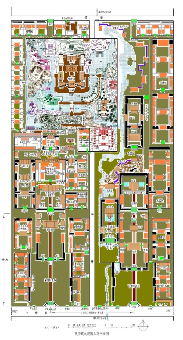 红楼梦中大观园究竟在哪里,红楼梦中的大观园有多大面积