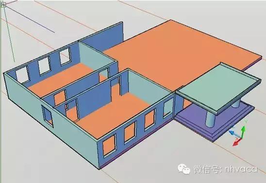 cad三维制图建模,cad三维制图实例房子