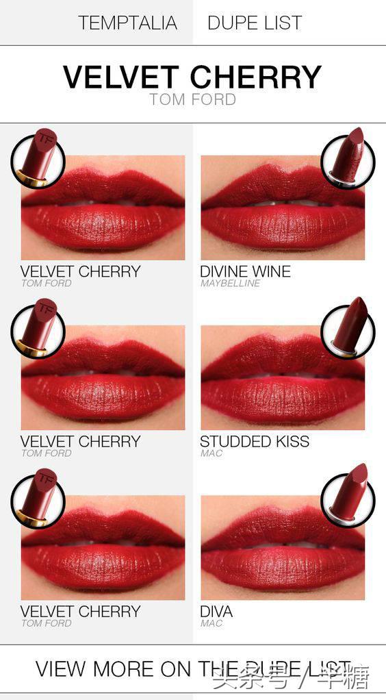 年度最火的口红排行榜,2018最值得买的十大口红