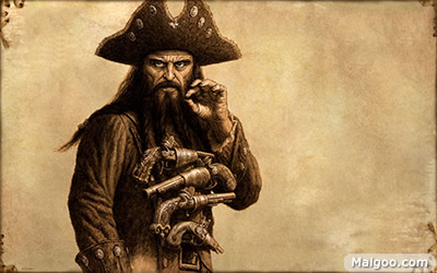 史上最臭名昭著的十大海盗,世界最著名的三大海盗