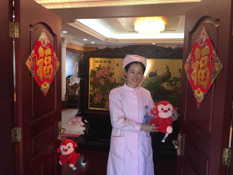 解放军306医院除夕之夜倒计时与正计时