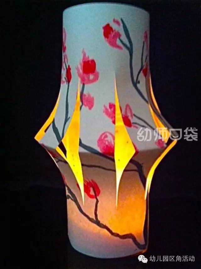 灯笼装饰幼儿园简单漂亮,幼儿园新年手工吊饰环创走廊灯笼