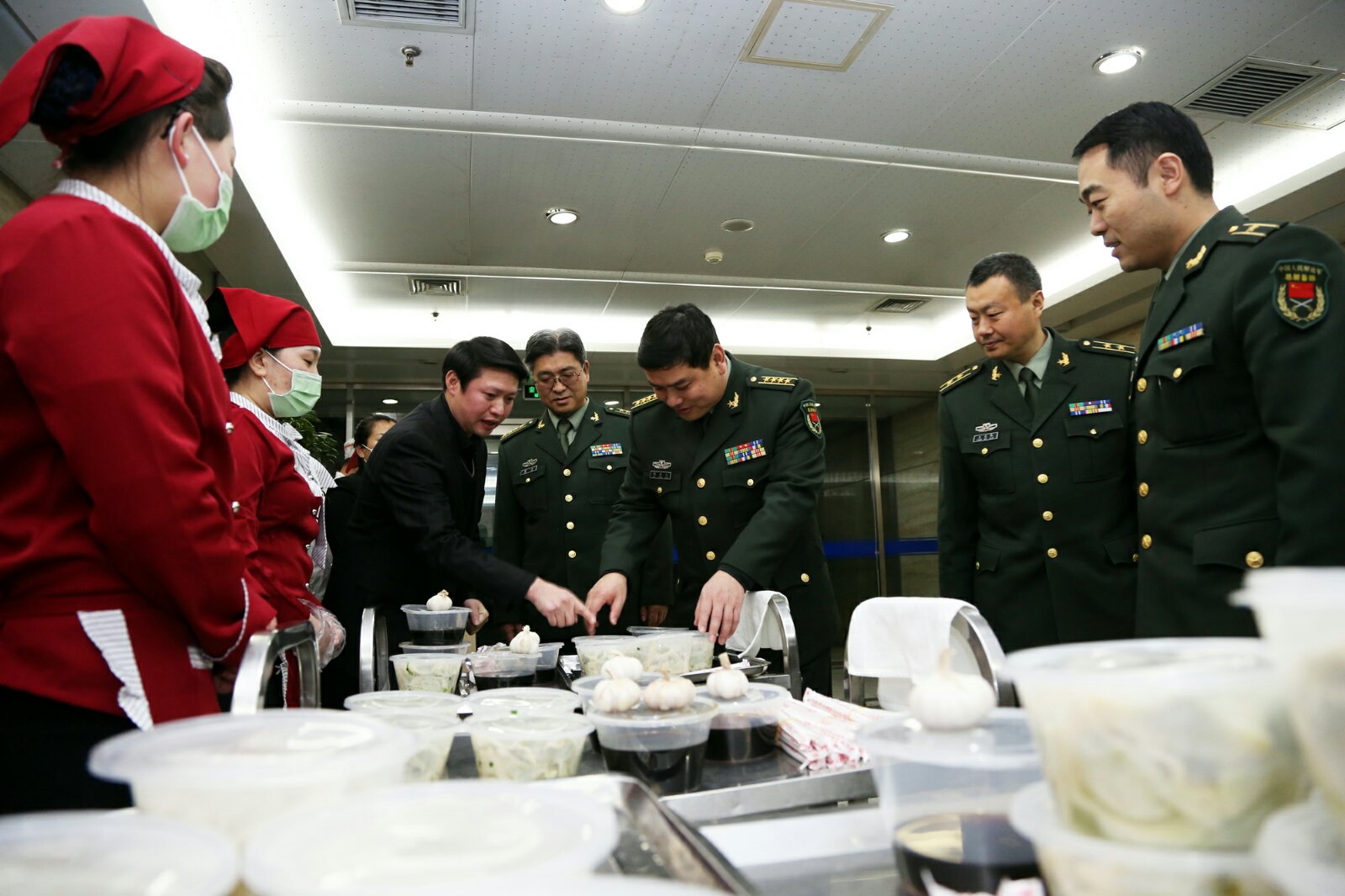 解放军306医院除夕之夜倒计时与正计时