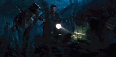 侏罗纪公园中的恐龙,侏罗纪水上乐园出现真实恐龙