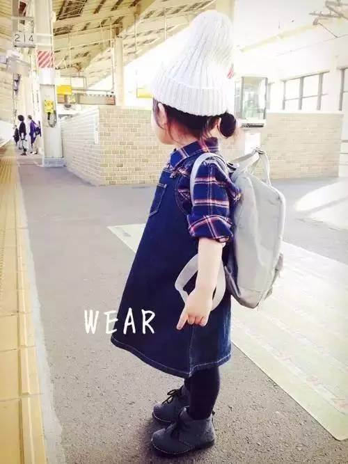 日本萌娃童装走秀,日系小童装潮流搭配