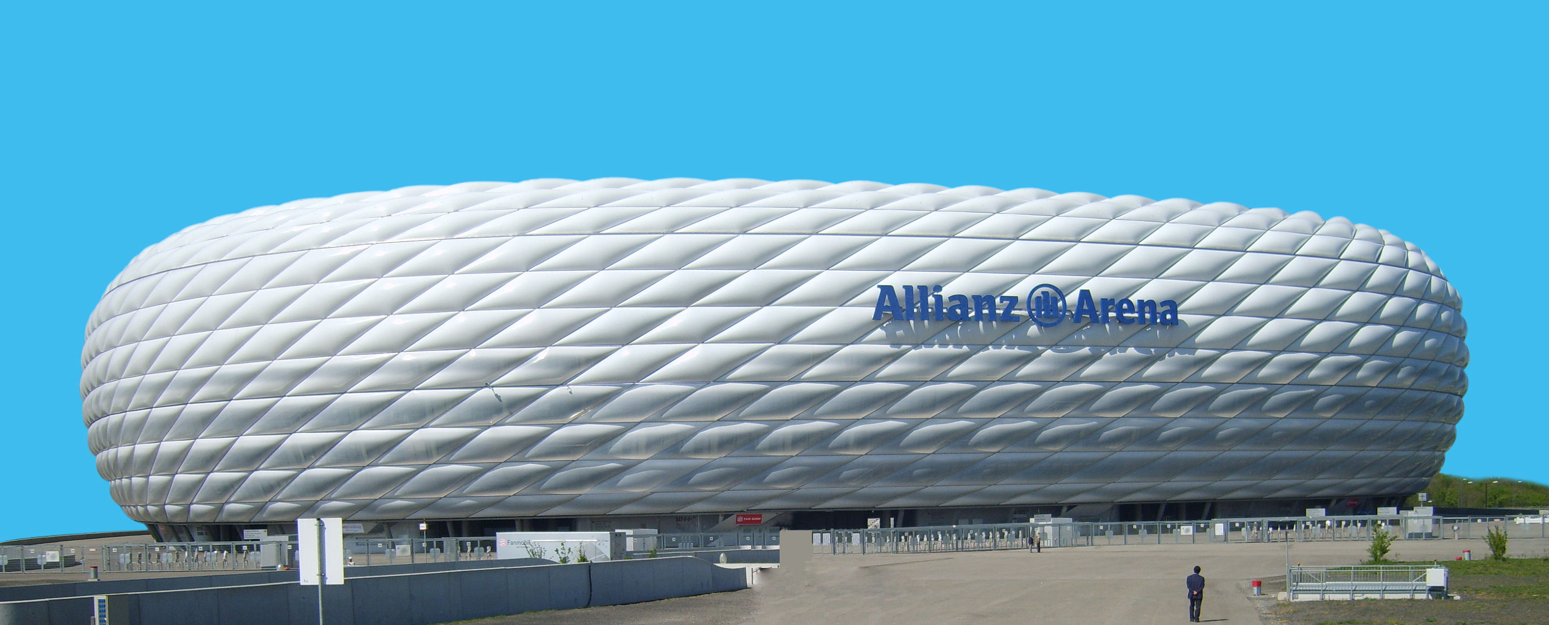 世界著名足球场多少公顷,世界知名足球场外观