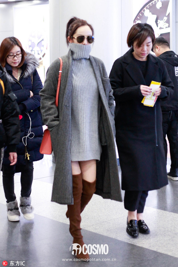 我对你大衣内搭有个建议，不知当讲不当讲