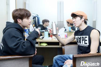 「Infinite」「分享」170113这能量,要给你的吗?”圣圭X东雨音乐剧Talk