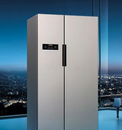 超大容量对开门冰箱推荐,智能冰箱双开门大容量高端