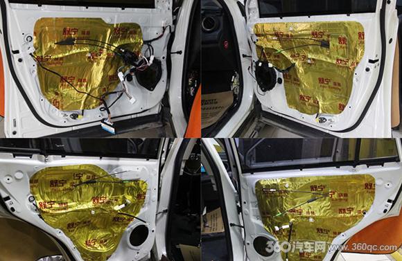 丰田rav4改装声浪,丰田rav4汽车音响改装三分频案例