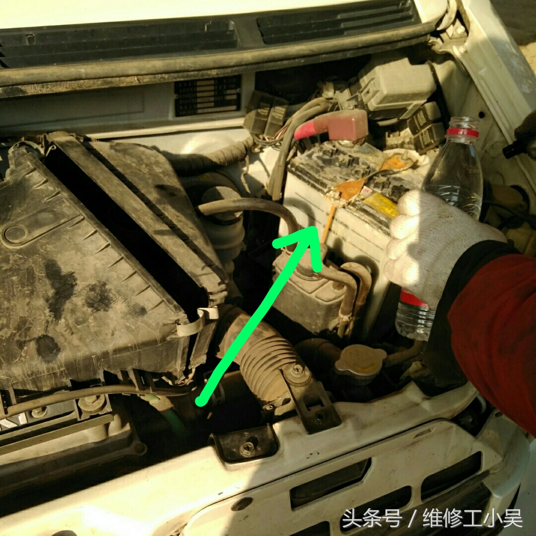 六年的车电瓶,六年的汽车修理工