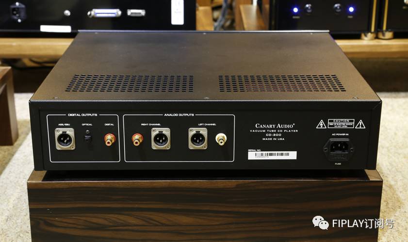 精评丨简单的操作,展现出色的音乐性!CanaryAudioCD-300电子管CD*放播**器