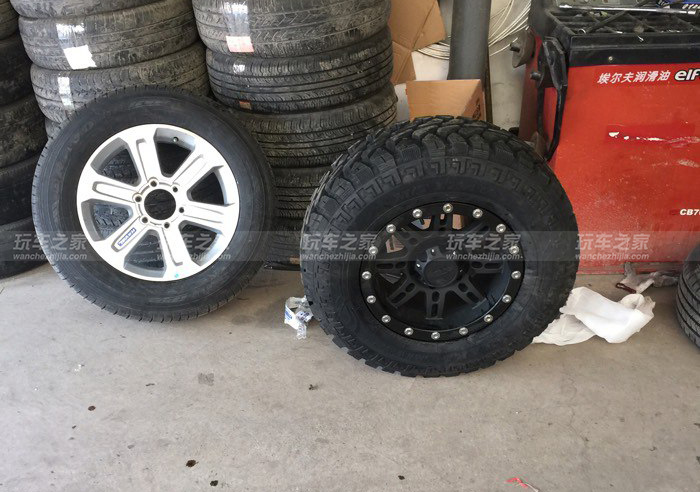 哈弗h5原装轮胎型号及价格,哈佛h5改装轮胎不升高