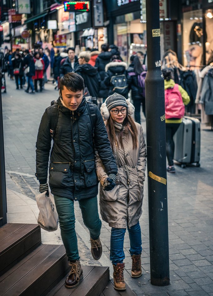 明洞韩国首尔的购物天堂,首尔明洞高档购物中心