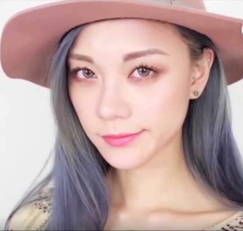 一款具有减龄效果的妆容,一款清新的女神妆容