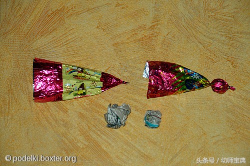 幼儿园糖纸手工制作,幼儿园糖纸可以折什么