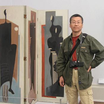 冉茂芹油画风景画示范,吕玉祥油画风景作品