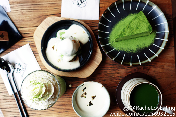 现在最火的网红抹茶甜品专门店,安利一家通勤风店