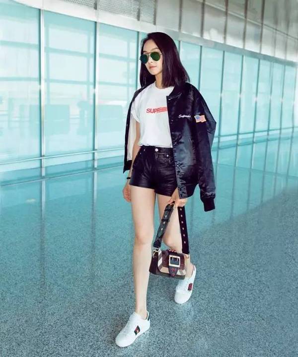 古驰小白鞋哪款最经典,gucci古驰tennis1977系列女士小白鞋