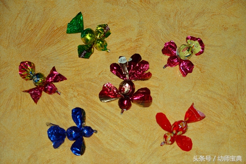 幼儿园糖纸手工制作,幼儿园糖纸可以折什么