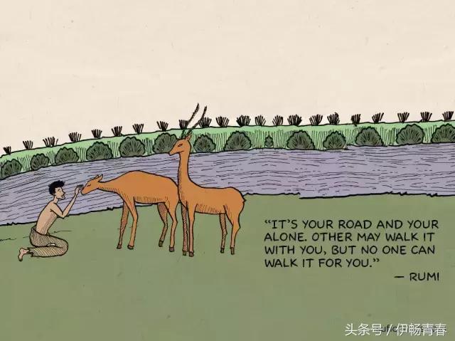 鲁米的经典语句图片,鲁米经典语录