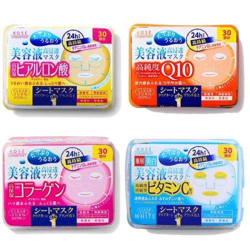 日本妹子常用的面膜,日本平价超级好用面膜