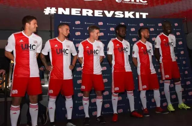 星条旗飘扬!新英格兰革命球衣发布!