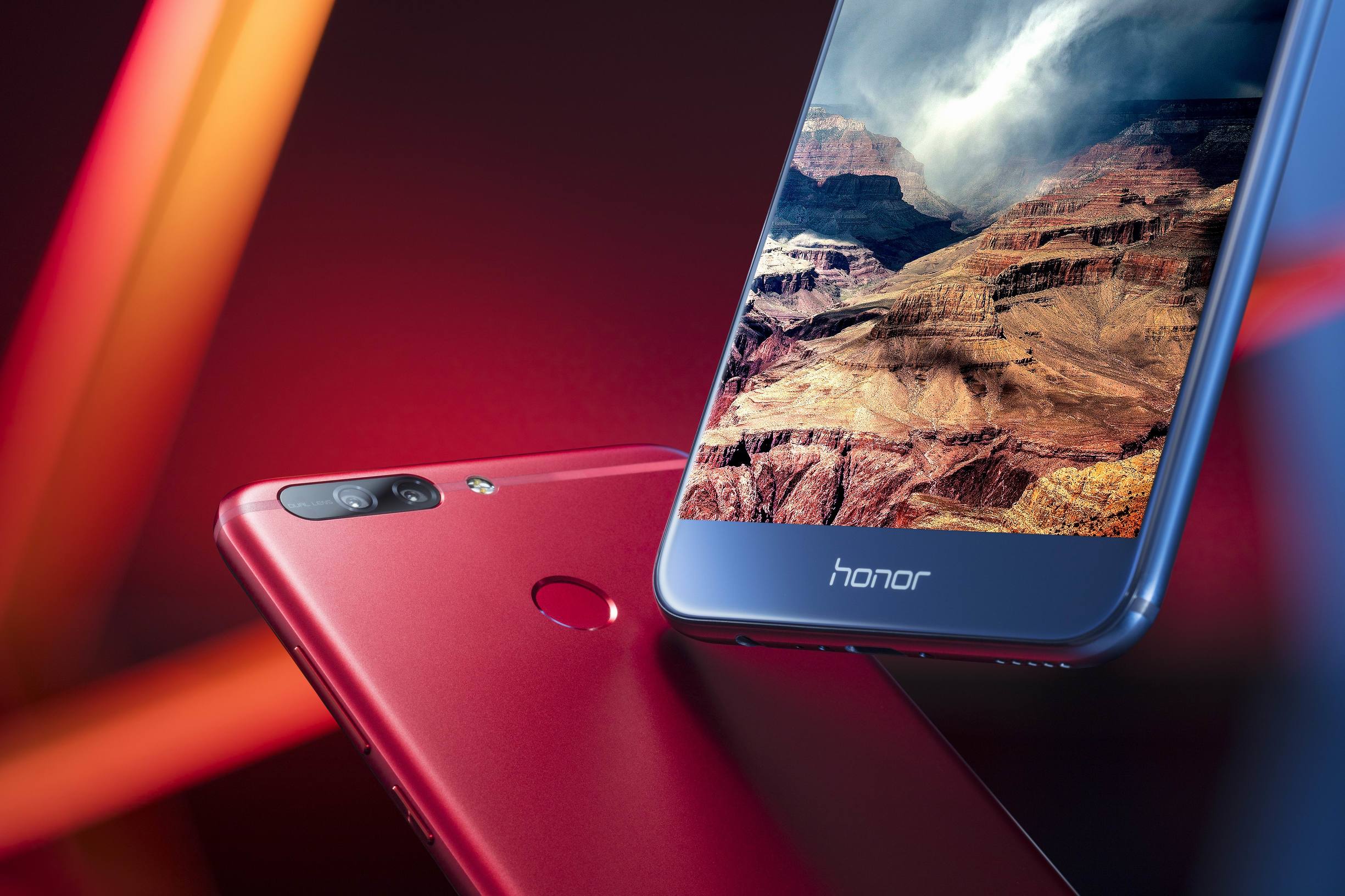 荣耀v9红色的好看吗,荣耀v9实拍蓝色金色