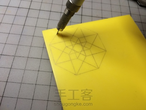 「橡皮章」线条练习作！刻一个帅气的线条章！