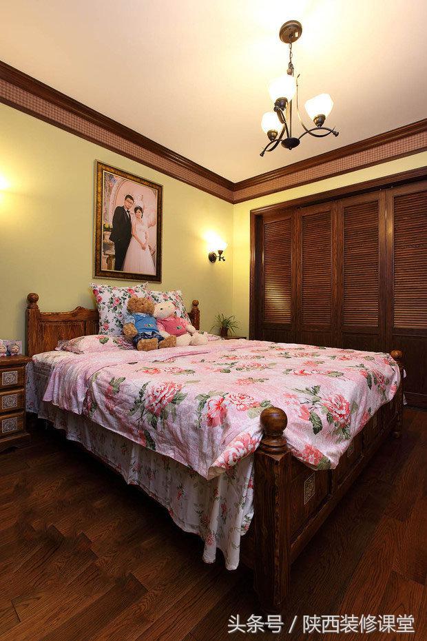 开放式田园风格婚房,小户型现代风格婚房