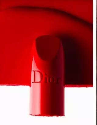 阿玛尼挚爱400和迪奥哑光999,dior999经典正红色口红图片