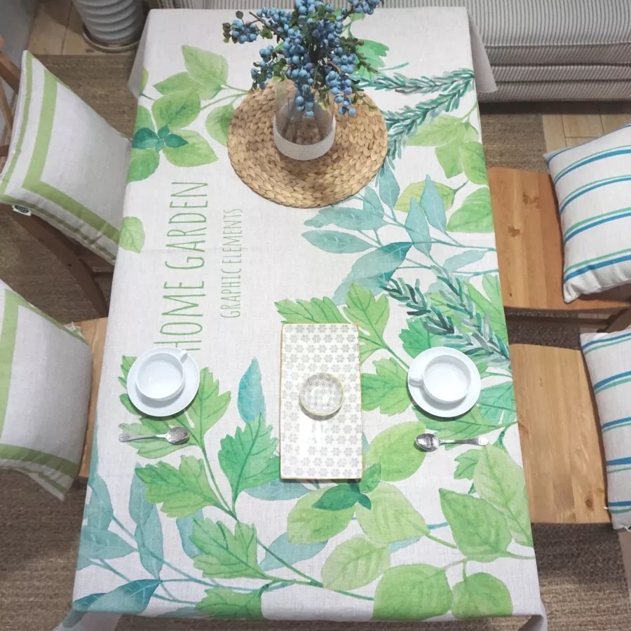 餐桌布高级感小清新,百搭风餐桌布