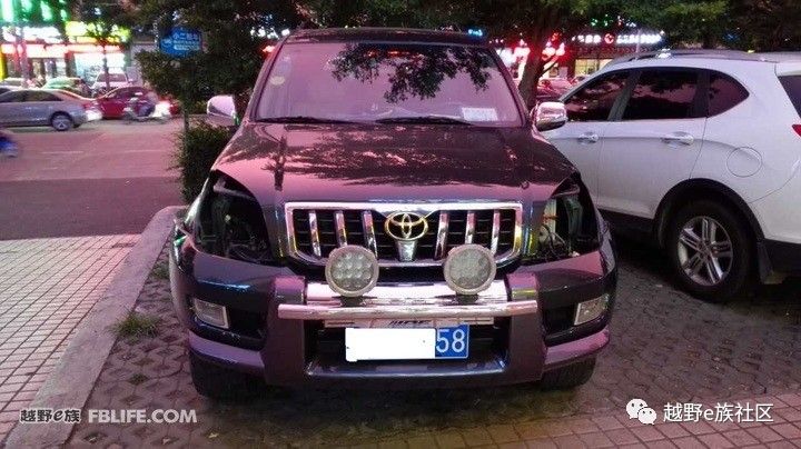 霸道120升级灯光海拉6透镜