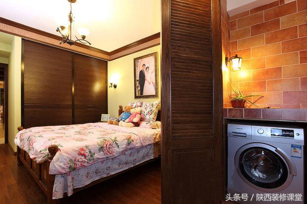 开放式田园风格婚房,小户型现代风格婚房