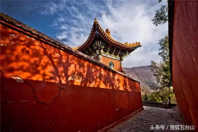 五台山逆朝台徒步照片,去五台山拍照片姿势