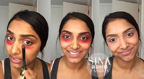 眼部黑眼圈泪沟遮瑕,遮瑕眼部黑眼圈细纹