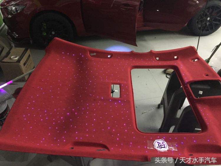 马自达阿特兹改装星空顶,马自达阿特兹改装铂钢灰