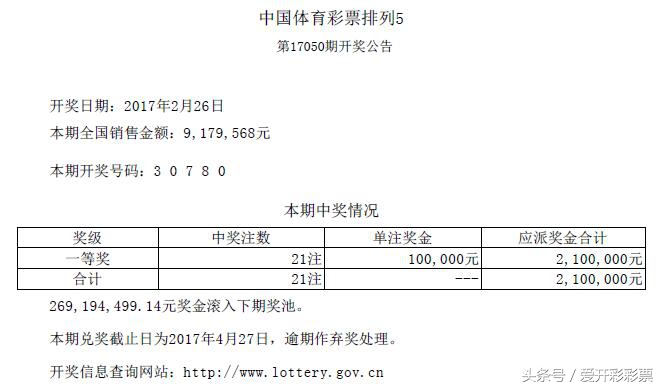 体彩七星彩第18123期开奖号码,七星彩四等奖开奖号码