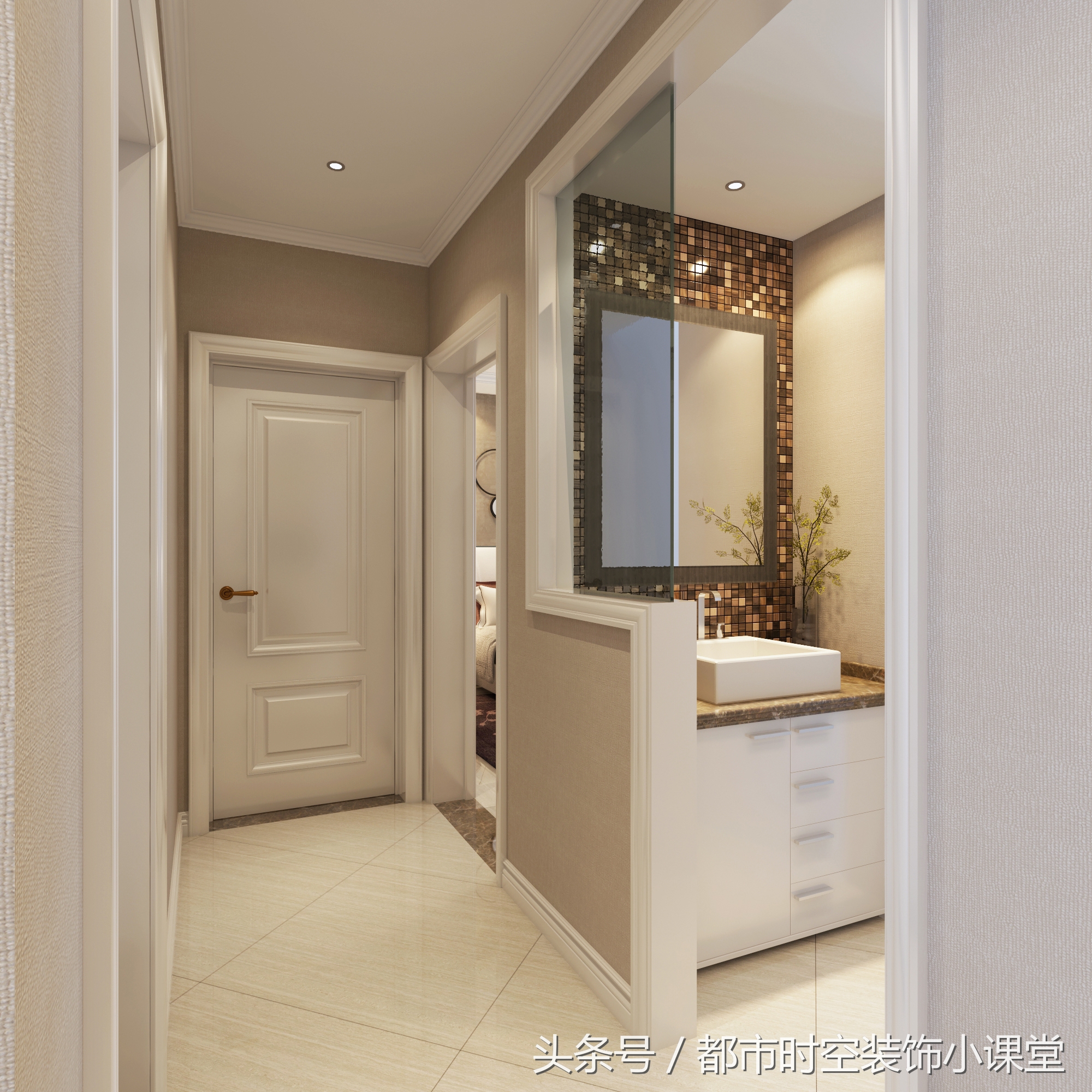 现代简约轻奢风户型图,119平房子现代轻奢风格