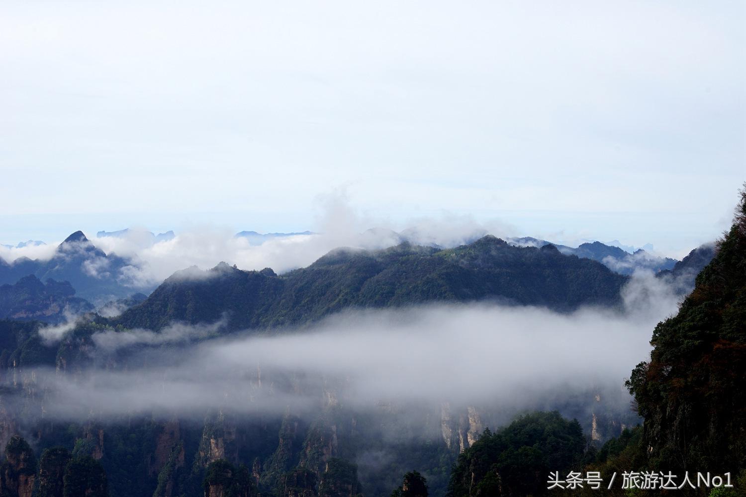 游记张家界8天旅游详细攻略,张家界天门山森林公园美景游记