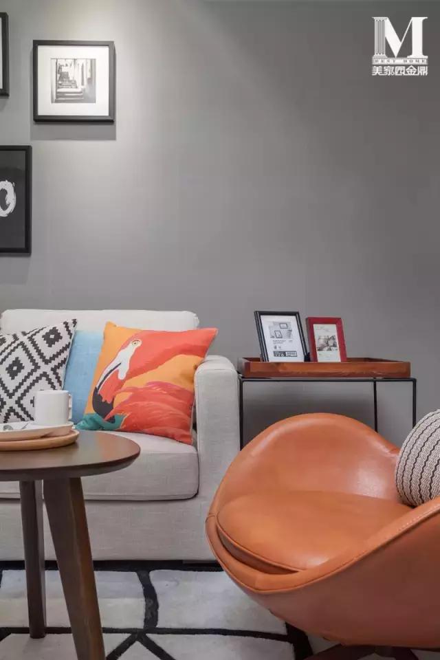 荐作品/89㎡北欧风公寓完美演绎五十五度灰